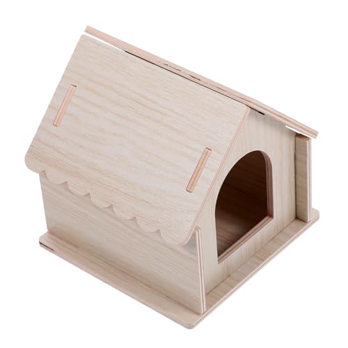 SEWOART Hamsterhäuser Aus Holz Verstecke Für Hamster Verschleißfestes Rattenhaus Holzversteck Für Kleintiere Hamsterhaus Haushalt Natürliche Materialien SEWOART Hamsterhäuser Aus Holz Verstecke Für Hamster Verschleißfestes Rattenhaus Holzversteck Für Kleintiere Hamsterhaus Haushalt Natürliche Materialien von SEWOART