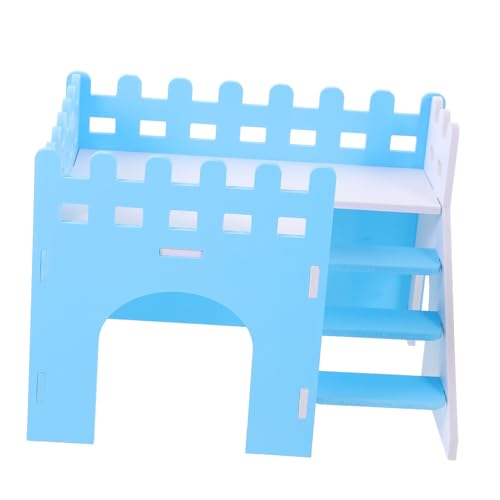 SEWOART Hamsterhäuser Mit Rampe Chinchilla Spielzeug Mini Rattenkäfigversteck Haus Käfig Versteckplatz SEWOART Hamsterhäuser Mit Rampe Chinchilla Spielzeug Mini Rattenkäfigversteck Haus Käfig Versteckplatz von SEWOART