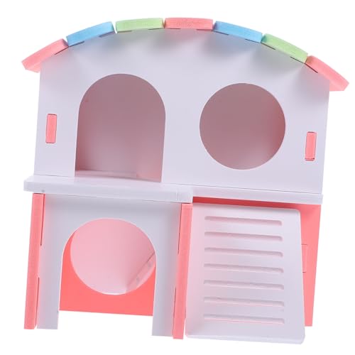 SEWOART Hamster Versteck Bett Mit Klettern Leiter Meerschweinchen Ratte Spielzeug Haustier Ratte Zubehör SEWOART Hamster Versteck Bett Mit Klettern Leiter Meerschweinchen Ratte Spielzeug Haustier Ratte Zubehör von SEWOART