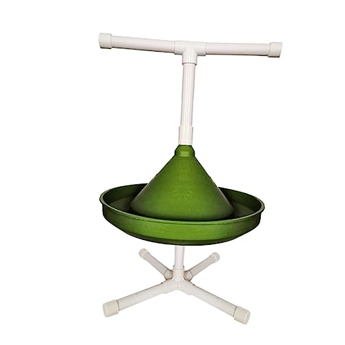 SEWOART Multifunktionaler Papageien Stand mit Futter und Bade Schale Umweltfreundliches Material Kletterfreundliches Vogelspielzeug für Wellensittiche Nymphensittiche und Kleine Papageien SEWOART Multifunktionaler Papageien Stand mit Futter und Bade Schale Umweltfreundliches Material Kletterfreundliches Vogelspielzeug für Wellensittiche Nymphensittiche und Kleine Papageien von SEWOART