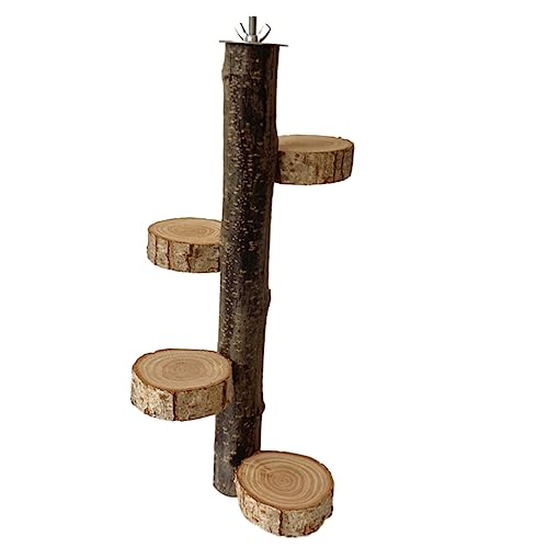 SEWOART Papagei Stehen Vogel Käfig Stehen Große Plattform Holz Vogel Sitzstange Sittich Spielzeug Für Nymphensittich SEWOART Papagei Stehen Vogel Käfig Stehen Große Plattform Holz Vogel Sitzstange Sittich Spielzeug Für Nymphensittich von SEWOART