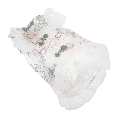 SEWOART Pet National Style Clothing Hund chinesisches Kostüm Kleidung für Haustiere Hund Neujahrskostüm kleines hundekleid neues Jahr hundeoutfit Mode für Hundebekleidung Polyester von SEWOART