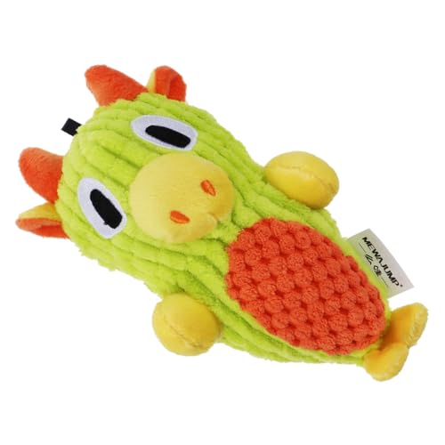 SEWOART Plüschspielzeug für Haustiere interaktives Plush Toy Stuffed Soft Toys plüschtier beissen quietschend zahnspielzeug für welpen Haustier -Kauspielzeug Baumwollseil Green SEWOART Plüschspielzeug für Haustiere interaktives Plush Toy Stuffed Soft Toys plüschtier beissen quietschend zahnspielzeug für welpen Haustier -Kauspielzeug Baumwollseil Green von SEWOART