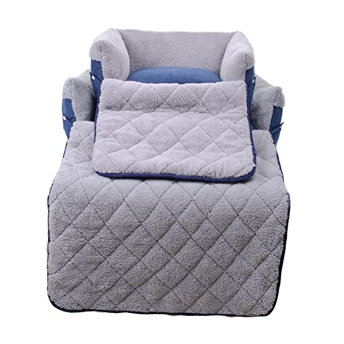 SEWOART Schlafsofa Für Hunde Clamshell Kennel Waschbare Hundehütte Weiche Warme Decke Für Und Mittelgroße Hunde SEWOART Schlafsofa Für Hunde Clamshell Kennel Waschbare Hundehütte Weiche Warme Decke Für Und Mittelgroße Hunde von SEWOART