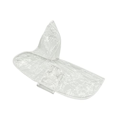SEWOART Portable Hunderegenmantel Wasserdichter Transparenter Regenponcho Mit Kapuze Für Kleine Und Mittelgroße Hunde Für Regnerische Material Für Optimalen Schutz von SEWOART
