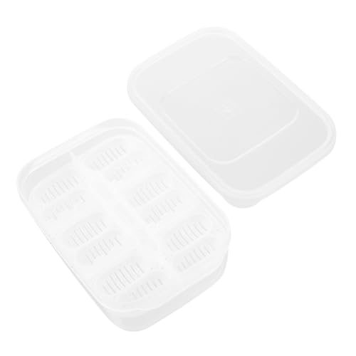 SEWOART Reptilien Inkubatorbox 12 Löcher Transparente Brutbox aus Kunststoff für Geckos Eidechsen Schlange Brutkasten für Reptilieneier mit Fächern für Zucht SEWOART Reptilien Inkubatorbox 12 Löcher Transparente Brutbox aus Kunststoff für Geckos Eidechsen Schlange Brutkasten für Reptilieneier mit Fächern für Zucht von SEWOART