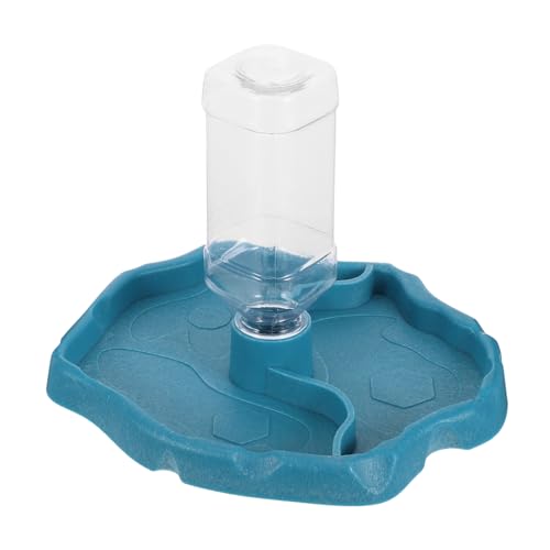 SEWOART Wassernapf Für Reptilien Automatischer Futternapf Für Schildkröten Terrariennapf Mit Wasserreservoir Geeignet Für Eidechsen Chamäleons Und Kleintiere von SEWOART