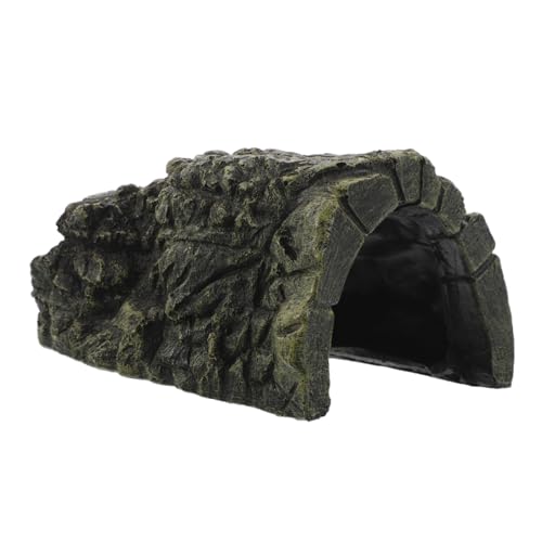 SEWOART Resin Schildkrötenplattform Reptilien Versteck Höhle Basking Plattform Terrarium Dekoration Robust Für Gecko Reptilien Haustier Versteck SEWOART Resin Schildkrötenplattform Reptilien Versteck Höhle Basking Plattform Terrarium Dekoration Robust Für Gecko Reptilien Haustier Versteck von SEWOART