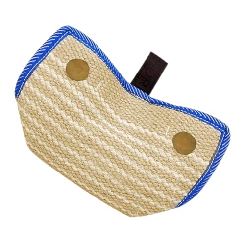 SEWOART Robustes Hundespielzeug Beißkissen aus Strapazierfähigem Jute mit Ergonomischem Griff für Sicheres Training von Mittelgroßen bis Großen Hunden Wie Deutscher Schäferhund und SEWOART Robustes Hundespielzeug Beißkissen aus Strapazierfähigem Jute mit Ergonomischem Griff für Sicheres Training von Mittelgroßen bis Großen Hunden Wie Deutscher Schäferhund und von SEWOART