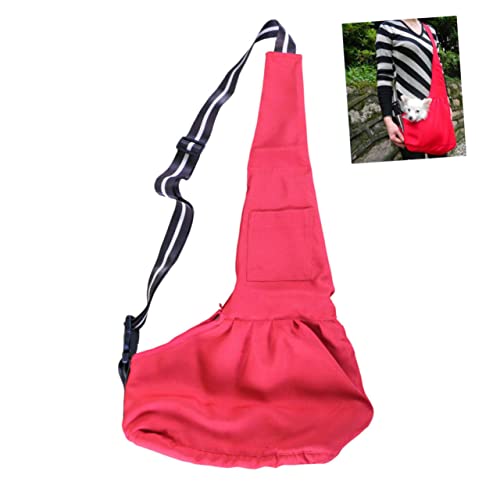 SEWOART Rote Oxford Stoff Tragetasche Für Hunde Und Katzen Einzel Schulter Tragetasche Haustiertasche Haustier Tragetasche SEWOART Rote Oxford Stoff Tragetasche Für Hunde Und Katzen Einzel Schulter Tragetasche Haustiertasche Haustier Tragetasche von SEWOART