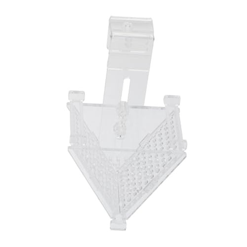 SEWOART 1stücke Acrylic Futterbecher Für Aquarien Zangenförmiger Fischfütterer Für Gefrorene Rote Mückenlarven Mit Abnehmbarer Basis Aquarium Zubehör von SEWOART