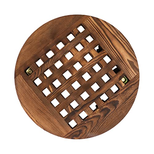 SEWOART Rundes Tablett Mit Blumentopfrad Groß Anlage Kindergarten Drinnen Runden Einzelpflanzenständer Indoor Pflanzenständer Für Tisch Mehrere Blumentopf Steht Im Freien Hölzern Brown SEWOART Rundes Tablett Mit Blumentopfrad Groß Anlage Kindergarten Drinnen Runden Einzelpflanzenständer Indoor Pflanzenständer Für Tisch Mehrere Blumentopf Steht Im Freien Hölzern Brown von SEWOART