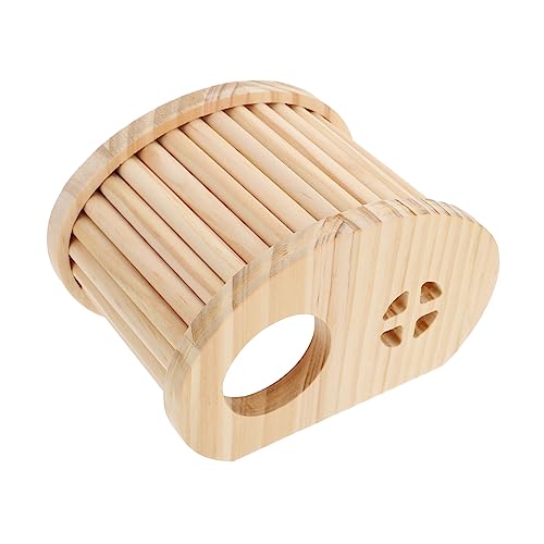 SEWOART Rutin Hühnerchalet Nest klein Verschachtelung mit Lauf Häuser Holzhaus für Haustiere Holzhaus für Ratten Holzhaus für Hamster meerschweinchen käfig Indoor-Tierversteck Hühnerkäfig von SEWOART