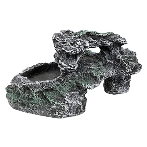 SEWOART Sonnenplattform Für Schildkröten Schwimmendes Dock Abgerundete Oberfläche Leicht Aufzustellen Dekoration Für Terrarium von SEWOART