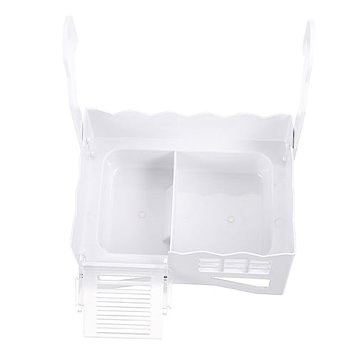 SEWOART Schildkröten-terrasse Haustier Schildkröten-Dock Schwimmendes Schildkrötendock Tank Becken Und Aquarien Für Wasserschildkröten Plattform Klein Zubehör Aquarium Weiß Plastik von SEWOART