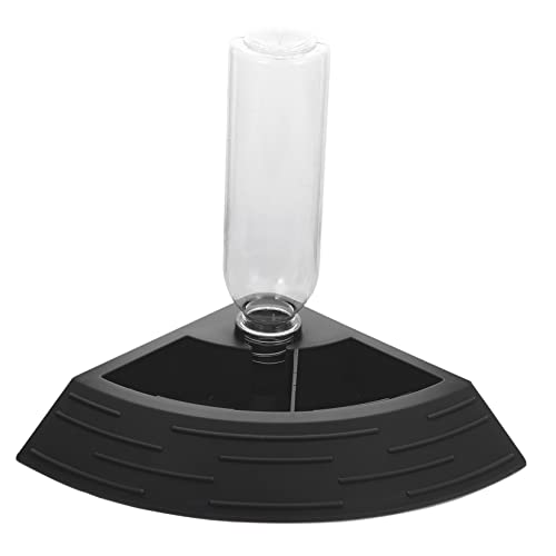 SEWOART Schildkrötentrinker Netz Fütterung Reptil Wasser Aquarium Flasche Zange Tank Frosch Futterautomat Für Haustiere Fisch Gecko Drachen Chamäleon Spender Black Plastik von SEWOART