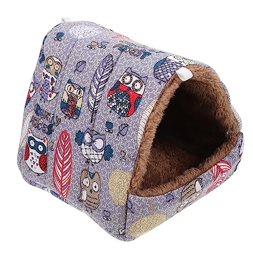 SEWOART Schlafnest für Kleintiere Komfortables Hamster Nest aus Hochwertigen Materialien für Kleine Haustiere Gemütliches Design für Sicheres Schlafen SEWOART Schlafnest für Kleintiere Komfortables Hamster Nest aus Hochwertigen Materialien für Kleine Haustiere Gemütliches Design für Sicheres Schlafen von SEWOART
