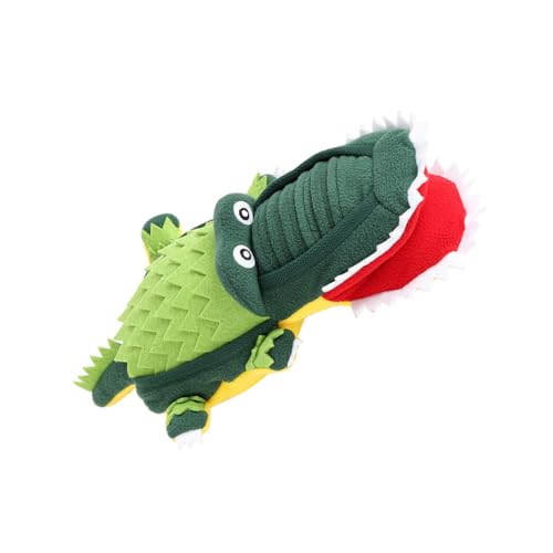 SEWOART Schnüffelspielzeug Hund schnüffelt Plüschtier zur Bereicherung Schnüffelball Interactive Dog Toys Dog chew Toy Haustier-Trainingsspielzeug Welpenspielzeug Polyester Green von SEWOART