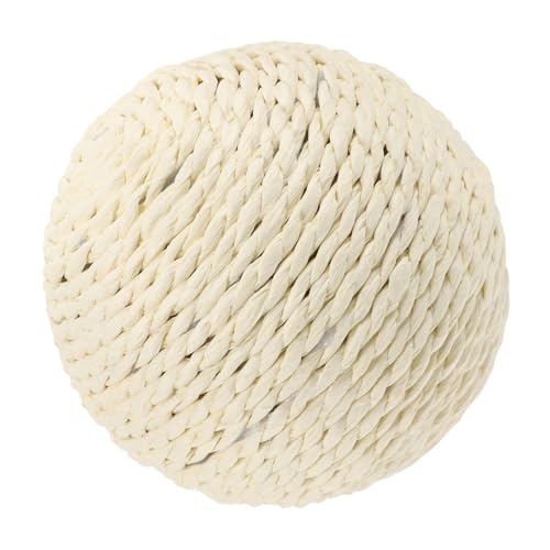 SEWOART Sisalkugel Kätzchen rollender Ball Katzenkratzer aus Sisal interaktives katzenspielzeug Interactive cat Toy Kratzball für Katze Katzenplüschballspielzeug Haustier Klangspielzeug SEWOART Sisalkugel Kätzchen rollender Ball Katzenkratzer aus Sisal interaktives katzenspielzeug Interactive cat Toy Kratzball für Katze Katzenplüschballspielzeug Haustier Klangspielzeug von SEWOART