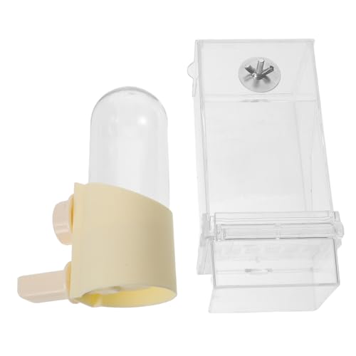 SEWOART Smart Pet Feeder Vogelkäfigfutterschale Vogelfutterschalen für den Käfig Vogeltrinkbecher Sittichfutter für Vogelkäfig Vogelfuttergericht Wasserspender für Papageien Plastik SEWOART Smart Pet Feeder Vogelkäfigfutterschale Vogelfutterschalen für den Käfig Vogeltrinkbecher Sittichfutter für Vogelkäfig Vogelfuttergericht Wasserspender für Papageien Plastik von SEWOART