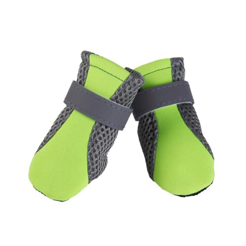 SEWOART Hundeschuhe Bequeme Hundestiefel Aus Netzstoff Für Wetterfeste Hunde Ohne Sohle Grün Größe Zufälliger Stil SEWOART Hundeschuhe Bequeme Hundestiefel Aus Netzstoff Für Wetterfeste Hunde Ohne Sohle Grün Größe Zufälliger Stil von SEWOART