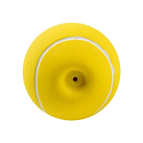 SEWOART Quietschender Tennisball Für Hunde Kauspielzeug Aus Latex Interaktives Hundespielzeug Zum Beißen Sound-hundespielzeug Für Haustiere Robustes Haustierspielzeug Zum Kaufen Und von SEWOART