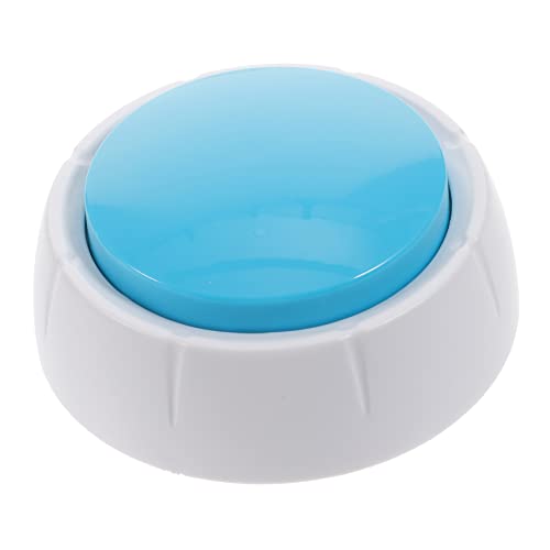 SEWOART Tiertrainer Taped Audio Recorder Haustier-Interaktions-Button Haustier-Sprachtraining blockflöten für Hundespielzeug druckknöpfe Haustiere Kommunikationstaste pp Sky-Blue von SEWOART