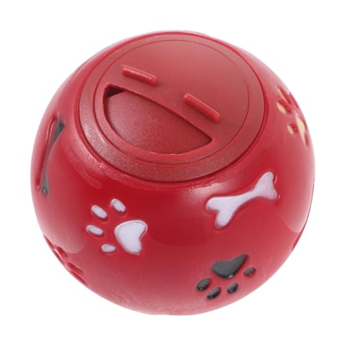 SEWOART Interaktiver Futterball für Hunde Spielzeug auslaufender Futterball für Hunde Spielzeug mit Duft Leckagen klein rot SEWOART Interaktiver Futterball für Hunde Spielzeug auslaufender Futterball für Hunde Spielzeug mit Duft Leckagen klein rot von SEWOART