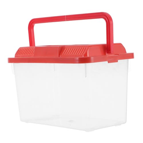 SEWOART Transparenter Kunststoff Fischtank Mittelgroßer Tragbarer Terrarium Transportbehälter für Reptilien und Kleintiere Wie Schildkröten und Hamster Robustes Material Vielseitig als SEWOART Transparenter Kunststoff Fischtank Mittelgroßer Tragbarer Terrarium Transportbehälter für Reptilien und Kleintiere Wie Schildkröten und Hamster Robustes Material Vielseitig als von SEWOART