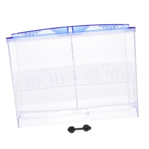 SEWOART Transparentes Doppelkammer fischbrut aufzuchtbecken mit Saugnäpfen Isolierende Inkubatorbox für Fischlaich Sicheres Kunststoffmaterial Installieren Geeignet für Lebendgebärende SEWOART Transparentes Doppelkammer fischbrut aufzuchtbecken mit Saugnäpfen Isolierende Inkubatorbox für Fischlaich Sicheres Kunststoffmaterial Installieren Geeignet für Lebendgebärende von SEWOART