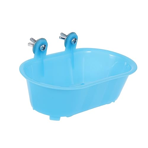 SEWOART Badewanne Für Vögel Mit Spiegel Parrot Shower Pool Badewanne Für Kleine Vögel Aus Robustem Leicht Und Sicher Für Wellensittiche Und Kanarienvögel von SEWOART