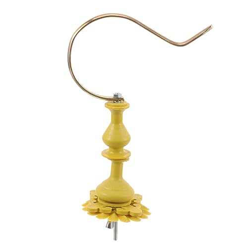SEWOART Vogelkäfig-Haken, dekorativer Aufhängehaken für Haustierkäfige, Gartenkäfig, Aufhänger für Vögel, inklusive Kürbis-Design, Vogelbedarf, Zubehör von SEWOART
