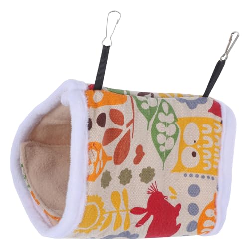 SEWOART Pet Bird Hut Nest Winter Warm Hammock Mit Doppelöffnung Bequeme Vogelhütte Für Käfige Kuschelnest Für Haustiere Für Kleine Vögel Und Nager SEWOART Pet Bird Hut Nest Winter Warm Hammock Mit Doppelöffnung Bequeme Vogelhütte Für Käfige Kuschelnest Für Haustiere Für Kleine Vögel Und Nager von SEWOART