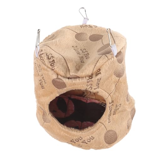 SEWOART Hängematte für Haustiere Bett für Hamster Meerschweinchen Eichhörnchen atmungsaktiv bequem kreatives Design zufällige Farbauswahl von SEWOART