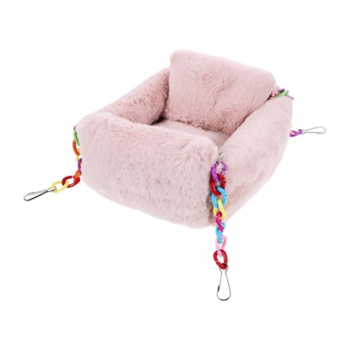 SEWOART Warmes Hängendes Hamsterzelt Kuscheliges Kleintierbett Hängematte Für Hamster Meerschweinchen Chinchillas Frettchen Und Kleines Tier Nest Rückzugsort Und Spielplatz SEWOART Warmes Hängendes Hamsterzelt Kuscheliges Kleintierbett Hängematte Für Hamster Meerschweinchen Chinchillas Frettchen Und Kleines Tier Nest Rückzugsort Und Spielplatz von SEWOART