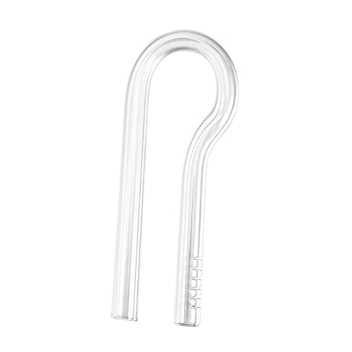 SEWOART Glas-Aquarium-wassereinlassrohr R-förmiges Design Wasserauslassrohr 13 cm Aquarium-Tank-zubehör von SEWOART