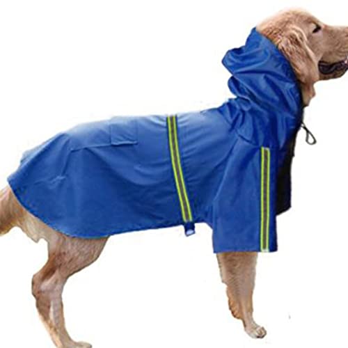 SEWOART Haustier Reflektierender Regenmantel Hund Regen Slicker Regenanzug Für Hunde Haustier Hund Regenmantel Kapuzenpullover Für Kleine Hunde Wasserdicht Kleidung von SEWOART