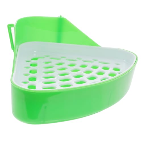 SEWOART Hamstertoilette Dreieckiges Toilettentöpfchen Kleintierstreu Haustier-toiletten-töpfchen-trainer Hamsterbettwäsche Kleintiertoilette Kleine Haustiertoilette Kaninchen-töpfchentrainer Abs Green SEWOART Hamstertoilette Dreieckiges Toilettentöpfchen Kleintierstreu Haustier-toiletten-töpfchen-trainer Hamsterbettwäsche Kleintiertoilette Kleine Haustiertoilette Kaninchen-töpfchentrainer Abs Green von SEWOART