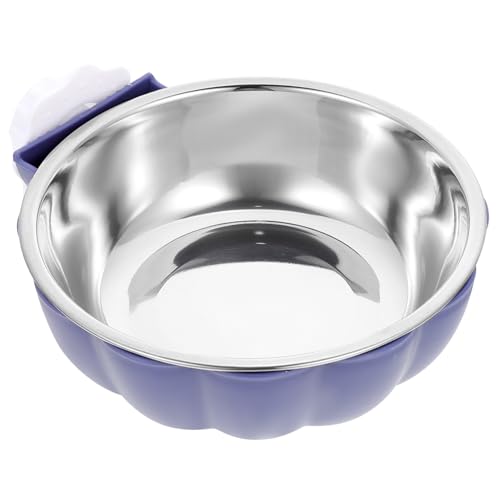 SEWOART hundenapf aus Edelstahl Kleiner Wasserspender für Hunde katzennapf Wasser Rutschfester Hundenapf Futterstation für Haustiere verschleißfester Futternapf hängende Haustierschüssel SEWOART hundenapf aus Edelstahl Kleiner Wasserspender für Hunde katzennapf Wasser Rutschfester Hundenapf Futterstation für Haustiere verschleißfester Futternapf hängende Haustierschüssel von SEWOART