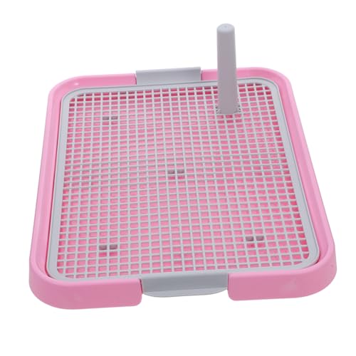 SEWOART Toilettentraining Für Hunde Töpfchentablett Für Den Innenbereich Universalgröße Für Welpen Und Hunde Leicht Zu Reinigendes Abs-Material Spritzdesign Mehrzweck-hundetoilette SEWOART Toilettentraining Für Hunde Töpfchentablett Für Den Innenbereich Universalgröße Für Welpen Und Hunde Leicht Zu Reinigendes Abs-Material Spritzdesign Mehrzweck-hundetoilette von SEWOART