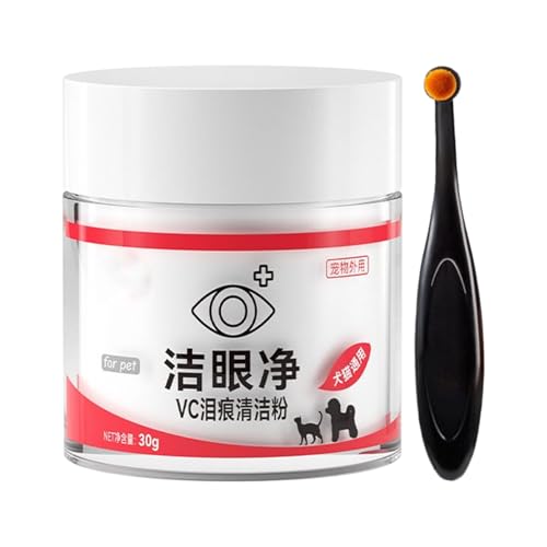 Hunde-Tränenfleckenentferner, Eye Envy Formel für weiße Hunde, sanftes Pulver entfernt Tränenflecken & verbessert den Augenkomfort des Hundes Hunde-Tränenfleckenentferner, Eye Envy Formel für weiße Hunde, sanftes Pulver entfernt Tränenflecken & verbessert den Augenkomfort des Hundes von SEYIMTU