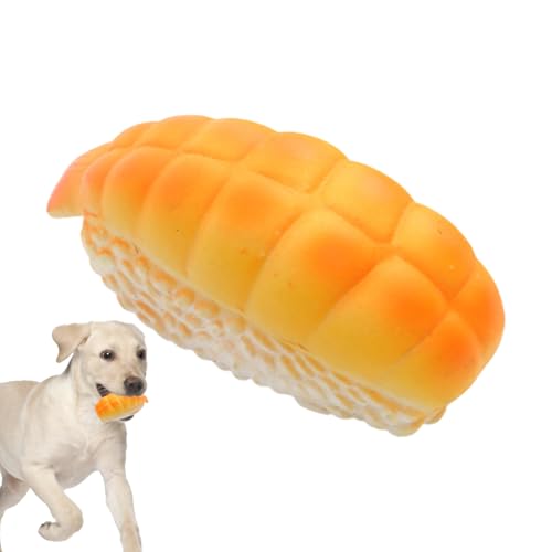 SEYIMTU Japanese-Sushi Kauspielzeug für Hunde – Klangverstärktes Latex für die Zahnpflege, extra starkes Kaugeschenk, interaktiver Spaß für kleine bis XX-Large Rassen (A) von SEYIMTU
