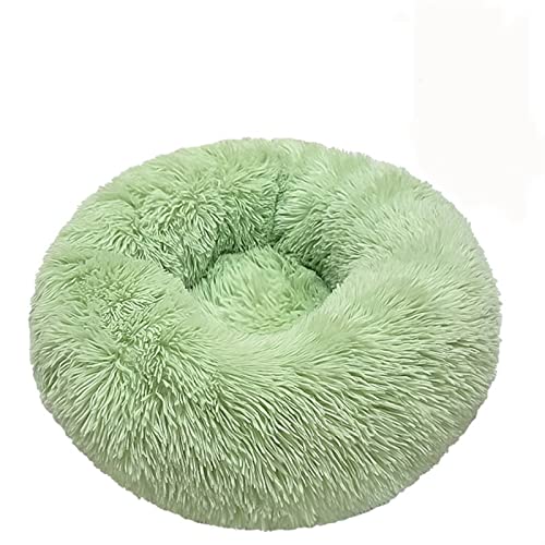 SFQEVHRZ Hundehütte， Haustier Katzenbett Herbst Winter Bequemes warmes tiefes Schlafbett for mittelgroße große Hunde Katzen(Fruit Green,40cm) von SFQEVHRZ