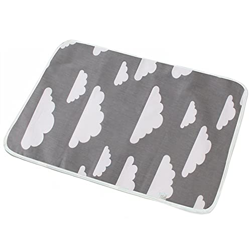 SFQEVHRZ Hundehütte， Haustier Urin Pad Matratze Hund Bett Sofa Matte Waschbar Hund Windel Reusable(Light Cyan) von SFQEVHRZ