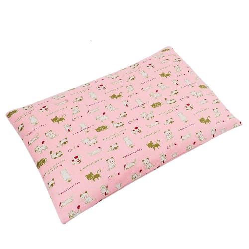 SFQEVHRZ Hundehütte， Hundebettmatte Hundehaus Weiche Haustierkatzenbetten Deckenkissen Kleine Mittelgroße Große Hunde(Roze,30x45cm) von SFQEVHRZ