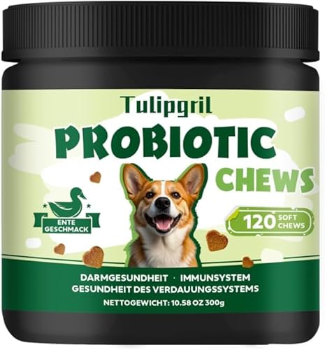 Probiotics for Dogs,120PCS Dog Probiotic,Dog Probiotics for Gut Health, Dogs (Duck Flavor Probiotics for Dogs,120PCS Dog Probiotic,Dog Probiotics for Gut Health, Dogs (Duck Flavor von SFQZHGZ