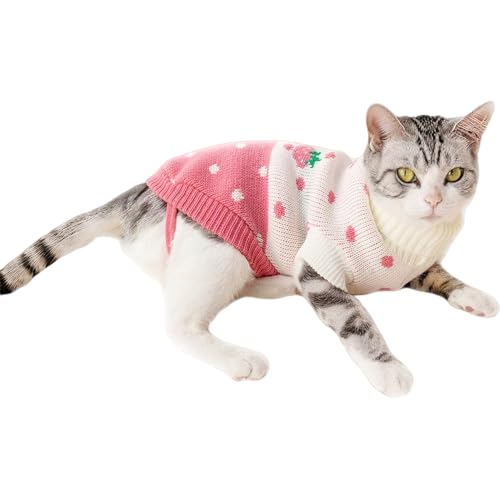 Welpen- und Kätzchenpullover, Strickpullover für kleine Rassen, maßgeschneidert für kleine Pudel-Teetassenrassen wie Chihuahuas, russische Spielzeugterrier, Yorkies, XXS von SGAVAHSG