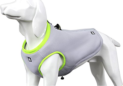 SGODA Kühlweste für Hunde, Grau, Grün, Größe M SGODA Kühlweste für Hunde, Grau, Grün, Größe M von SGODA