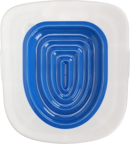 Professionelles Katzen-Toilettensitz Trainingssatz - Katze Leder Toilette Verwenden - Universeller wiederverwendbarer Katzentoilettentrainer - Katzentoiletten-Kit - Kitty-Potty-Trainingssystem - Blau Professionelles Katzen-Toilettensitz Trainingssatz - Katze Leder Toilette Verwenden - Universeller wiederverwendbarer Katzentoilettentrainer - Katzentoiletten-Kit - Kitty-Potty-Trainingssystem - Blau von SGSspecial