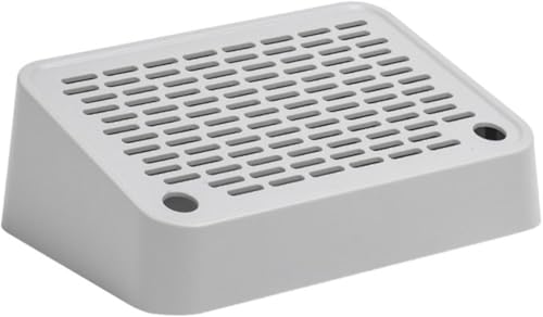 Katzentoiletten-Fußbrett, wiederverwendbares und leicht zu reinigendes Schrägdesign, kompakte Matte für den Innenbereich, um Böden ordentlich zu halten, ideal für den Heimgebrauch mit Katzen und Katzentoiletten-Fußbrett, wiederverwendbares und leicht zu reinigendes Schrägdesign, kompakte Matte für den Innenbereich, um Böden ordentlich zu halten, ideal für den Heimgebrauch mit Katzen und von SGerste